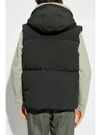 Image of Sleek Sleeveless Puffer Vest by Moncler Grenoble for Men - Season Autumn-Winter 2024 - Detail View 6