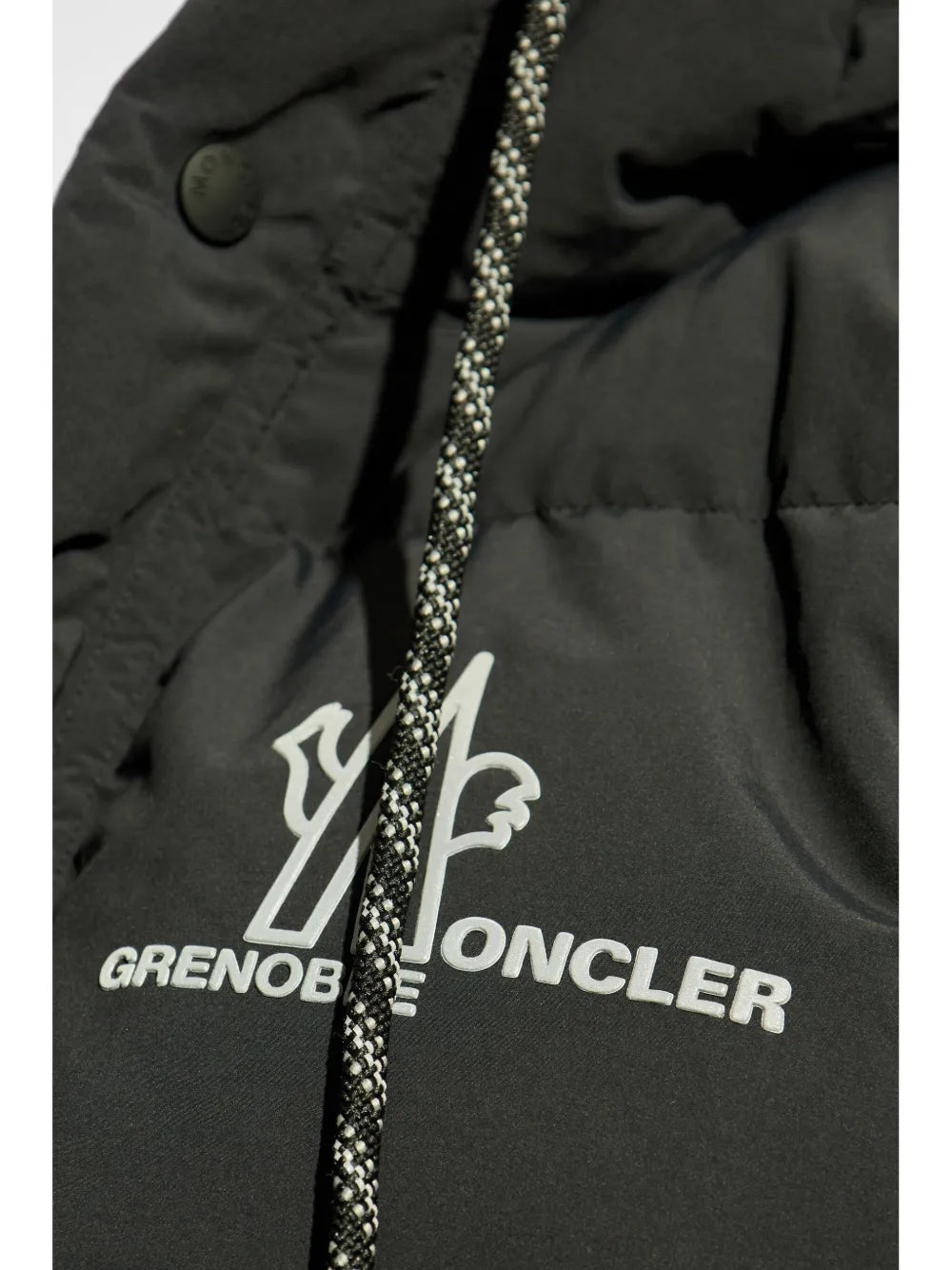 Image of Sleek Sleeveless Puffer Vest by Moncler Grenoble for Men - Season Autumn-Winter 2024 - Detail View 7