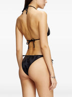 Imagen del bikini negro Brazilian-d-core de Diesel para mujeres - Temporada Primavera-Verano 2025 - Vista del modelo 1