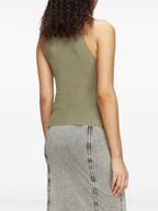 Top M-Caddix en Khaki Côtelé