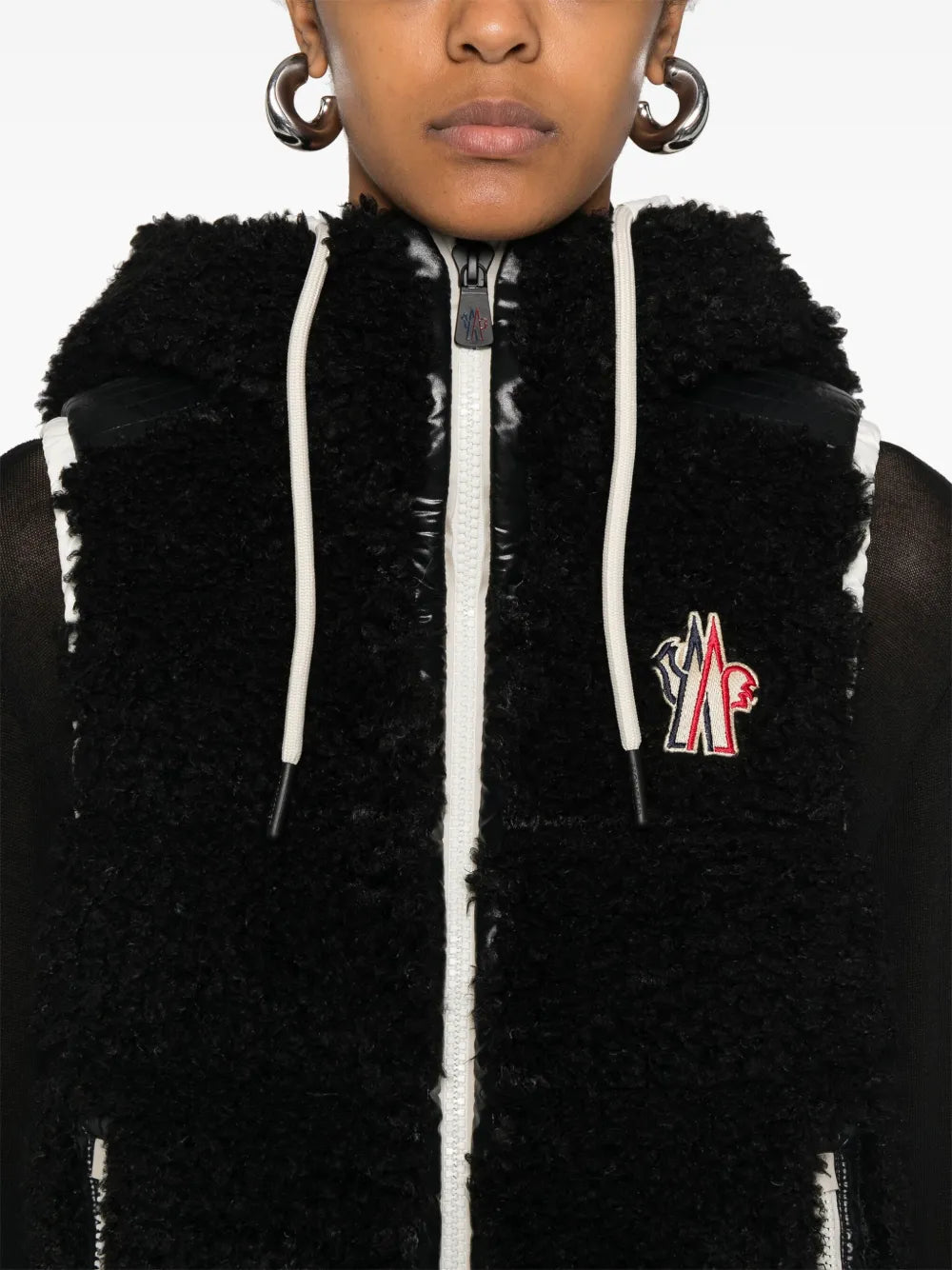 Giacca senza maniche trapuntata