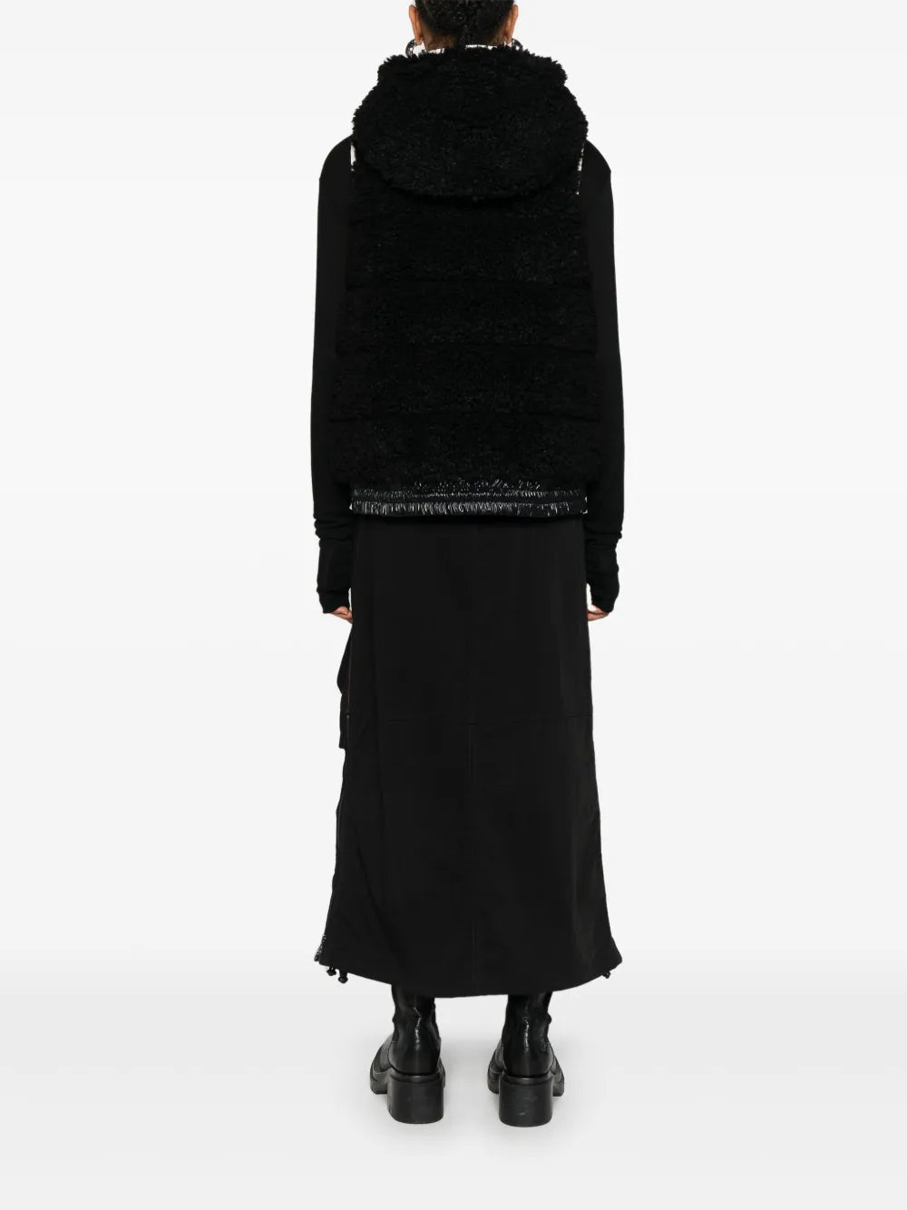 Giacca senza maniche trapuntata