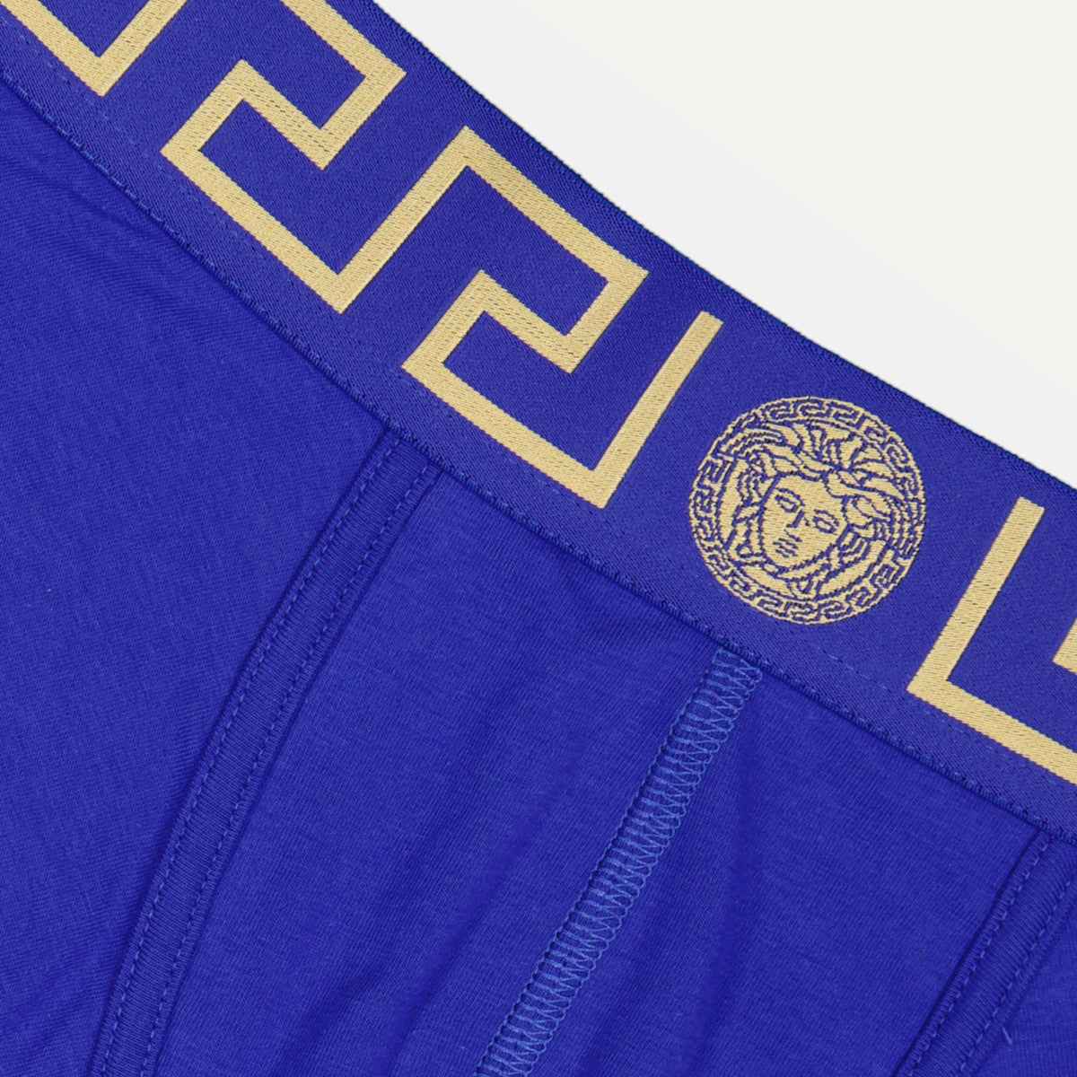 boxer shorts, Medusa, cotton shorts, royal blue, men's underwear