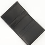 Image of Reversible Smooth Leather Card Holder by Saint Laurent for Men - Season Spring-Summer 2025 - Detail View 1