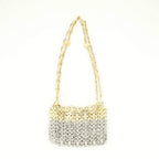 Image of Iconic 1969 Nano Metal Bag by Rabanne for Women - Season Autumn-Winter 2024 - Front View