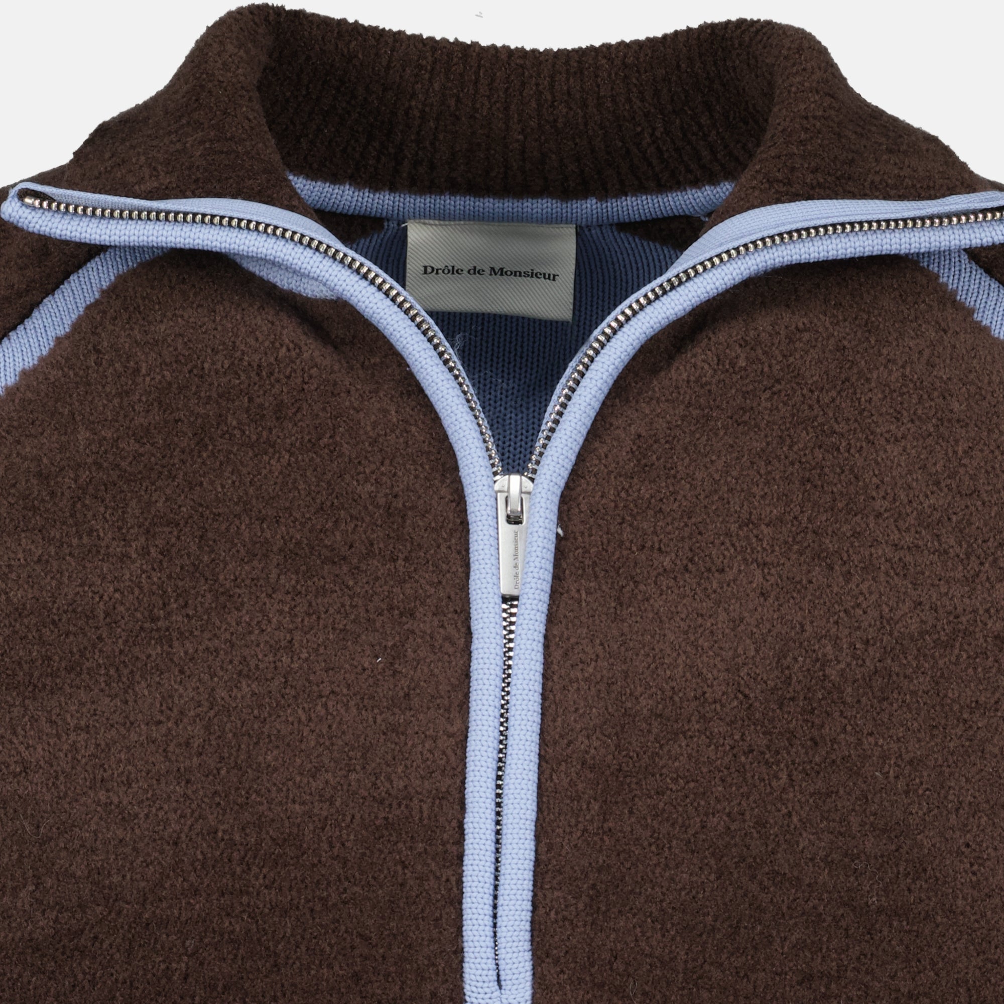 Le Camionneur sweater, Drôle De Monsieur, wool sweater, autumn winter fashion, high collar sweater