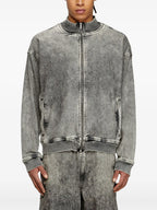 Immagine della giacca in denim D-Carly-S di Diesel per unisex - Stagione Primavera-Estate 2025 - Dettaglio Vista 1
