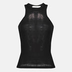 Sort Lin Tanktop