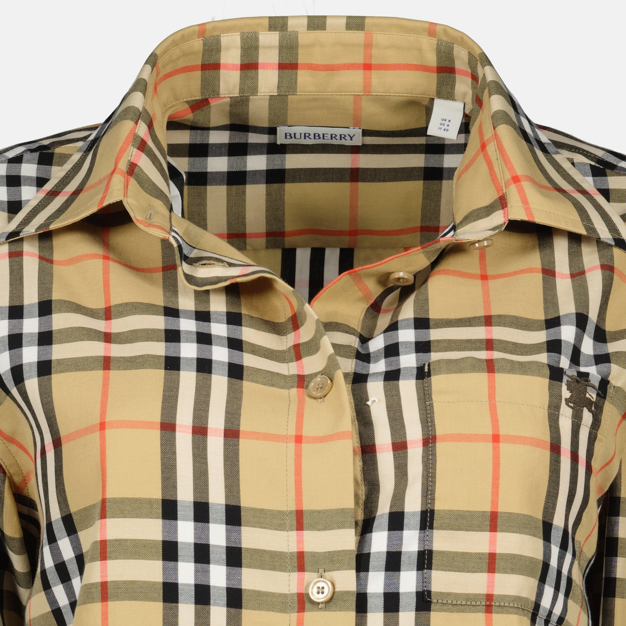 チェック柄シールドメッセンジャーバッグ - Burberry - 女性 | WE IN STYLE