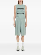 Image of Green Sports Shorts by Mm6 for Women - Season Spring-Summer 2025 - Back View