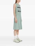Image of Green Sports Shorts by Mm6 for Women - Season Spring-Summer 2025 - Detail View 1