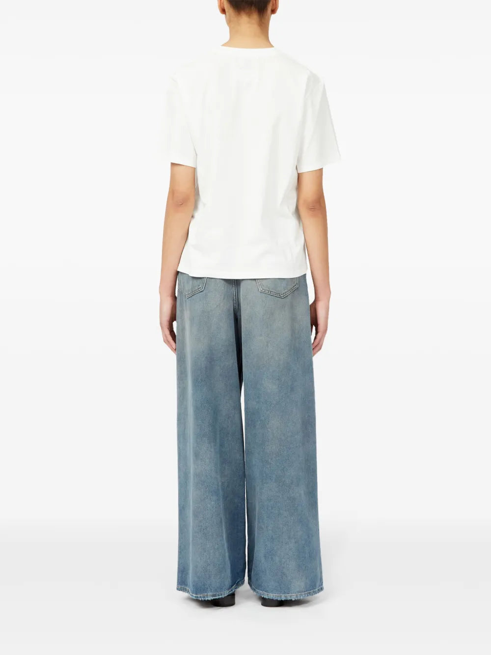 T-shirt, MM6, Numeric, Cotton Jersey, Oversize Fit