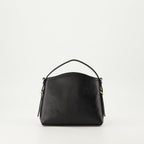 Black leather bag, Voyou Nano, luxury accessory, Givenchy style, autumn-winter collection