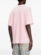 Image of Washed T-Shirt by Diesel for Men - Season Spring-Summer 2025 - Detail View 6