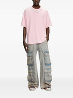 Image of Washed T-Shirt by Diesel for Men - Season Spring-Summer 2025 - Back View