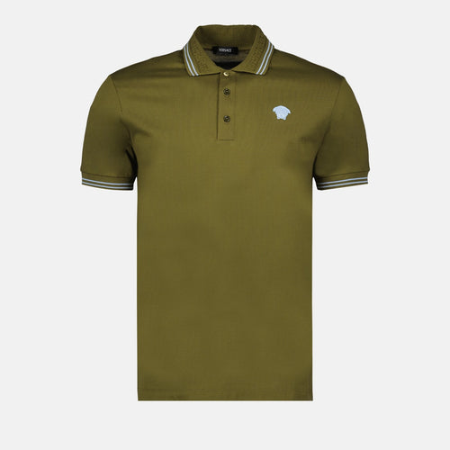 Khaki Cotton Polo Shirt