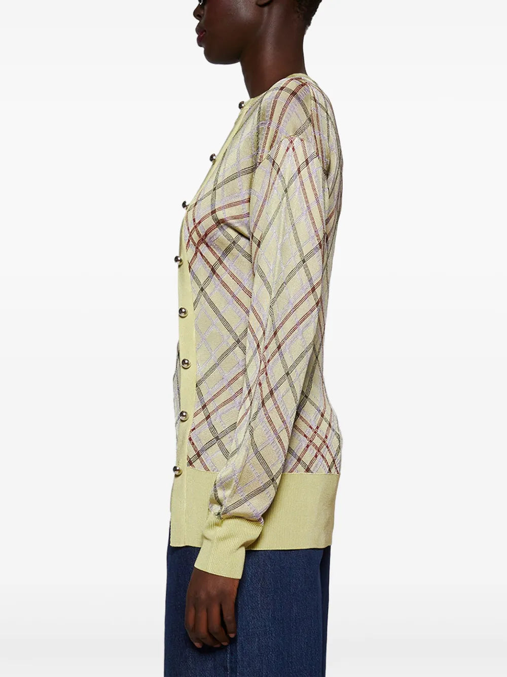 Gilet Quadriculado Verde