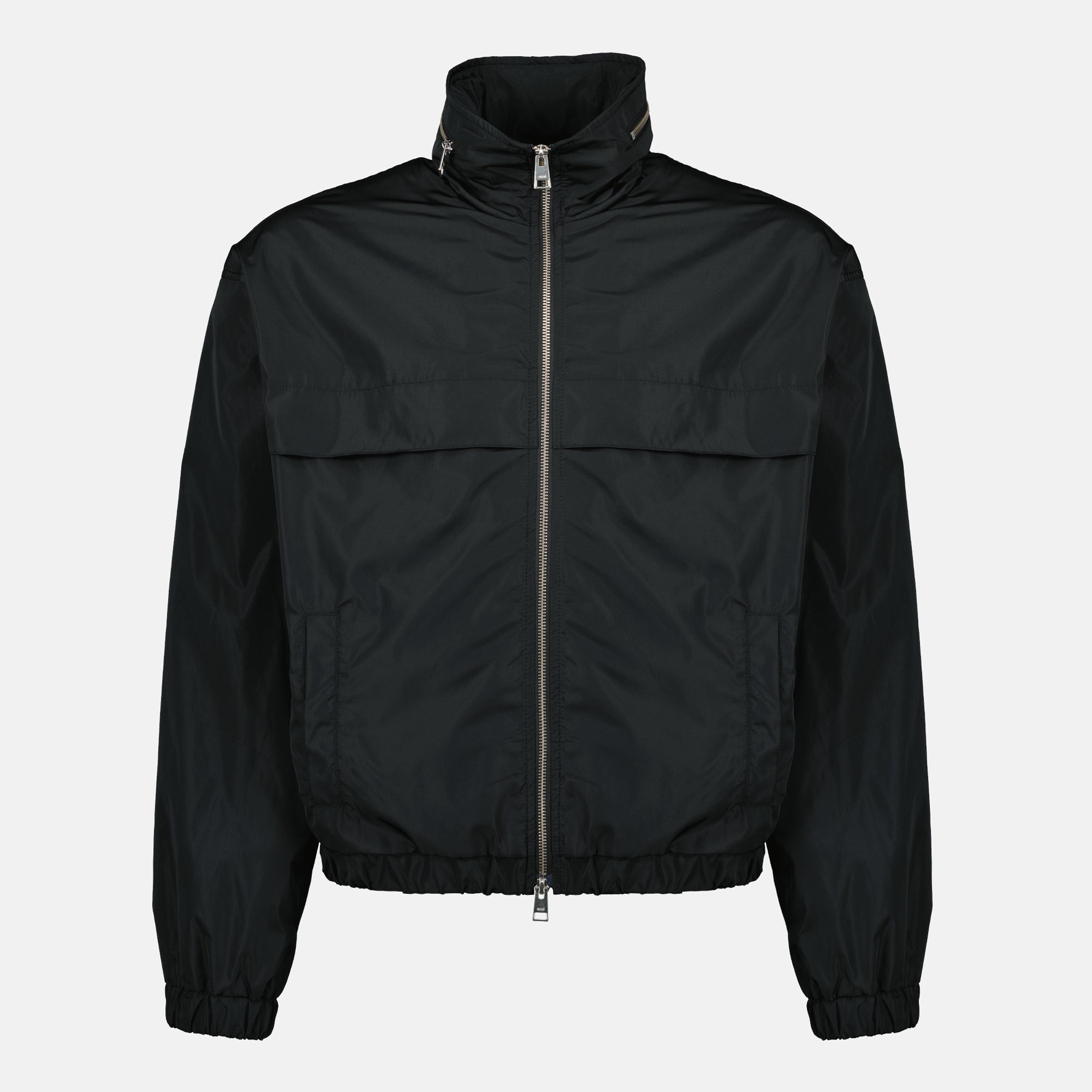 Ami Paris jacket, modern outerwear, autumn winter collection, nylon jacket, men's fashion jacket