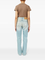 Image of Denim Patchwork Jeans by Mm6 for Women - Season Spring-Summer 2025 - Model view 3
