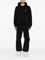 Imagem do Hoodie Preto em Algodão com Logotipo 4G da Givenchy para Homens - Temporada Primavera-Verão 2025 - Vista Traseira