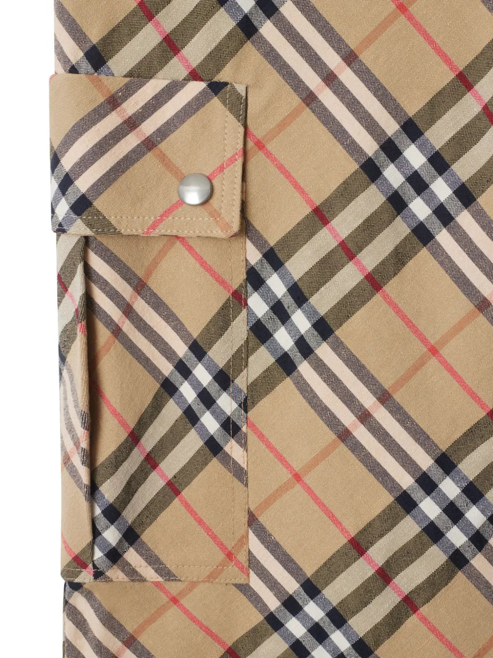 checkered trousers, straight-leg design, Burberry trousers, cotton linen blend, vintage-inspired fashion