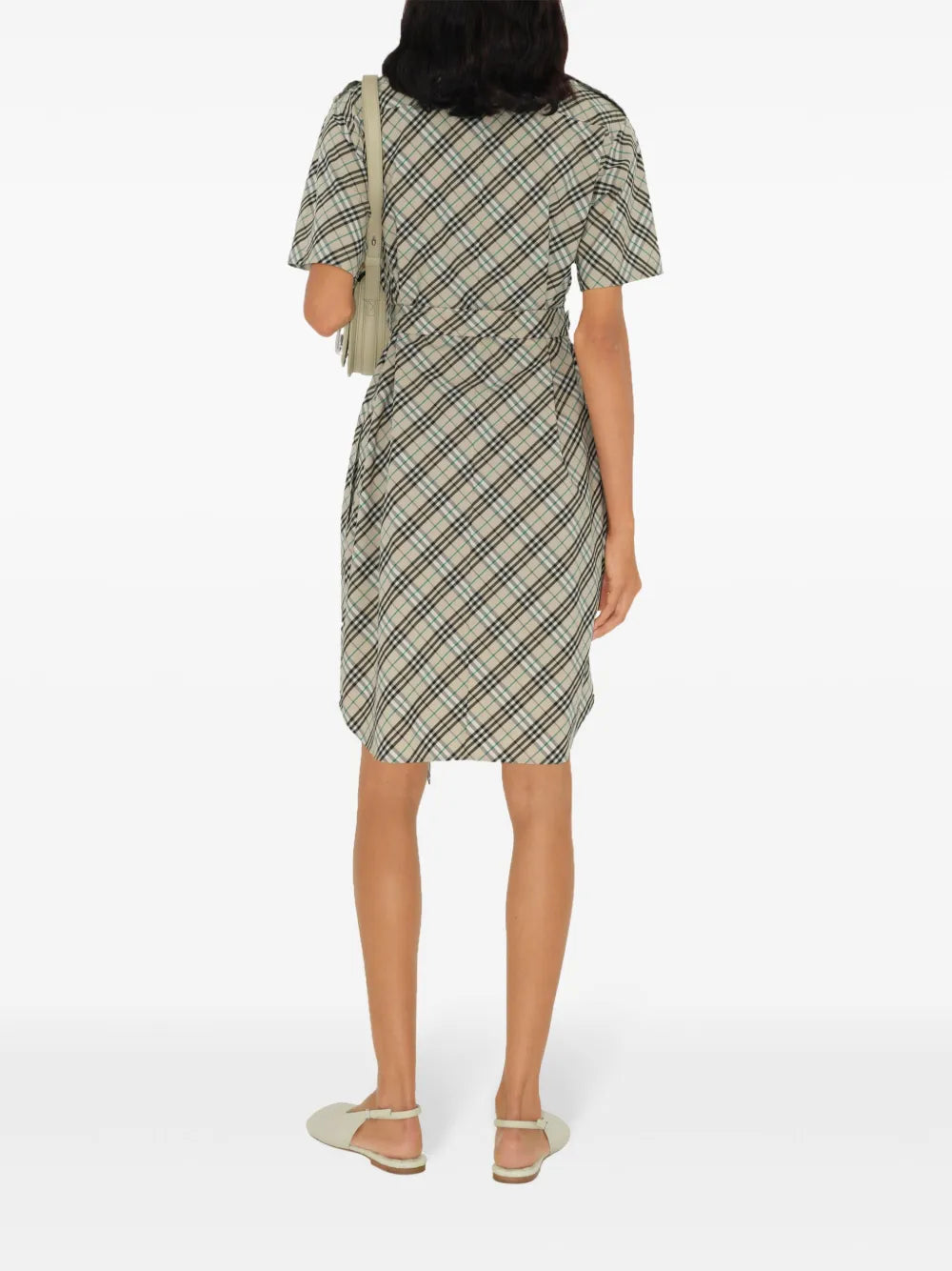 Burberry, Check Dress, Cotton Dress, Spring-Summer Collection, Women's Fashion