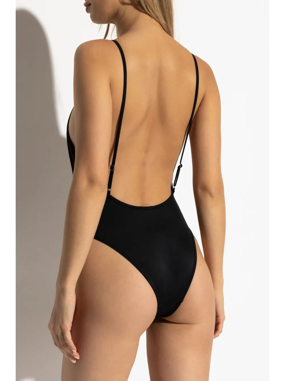 Diesel swimsuit, Daisy-DN swimsuit, one-piece swimwear, V-neck swimsuit, adjustable straps swimwear