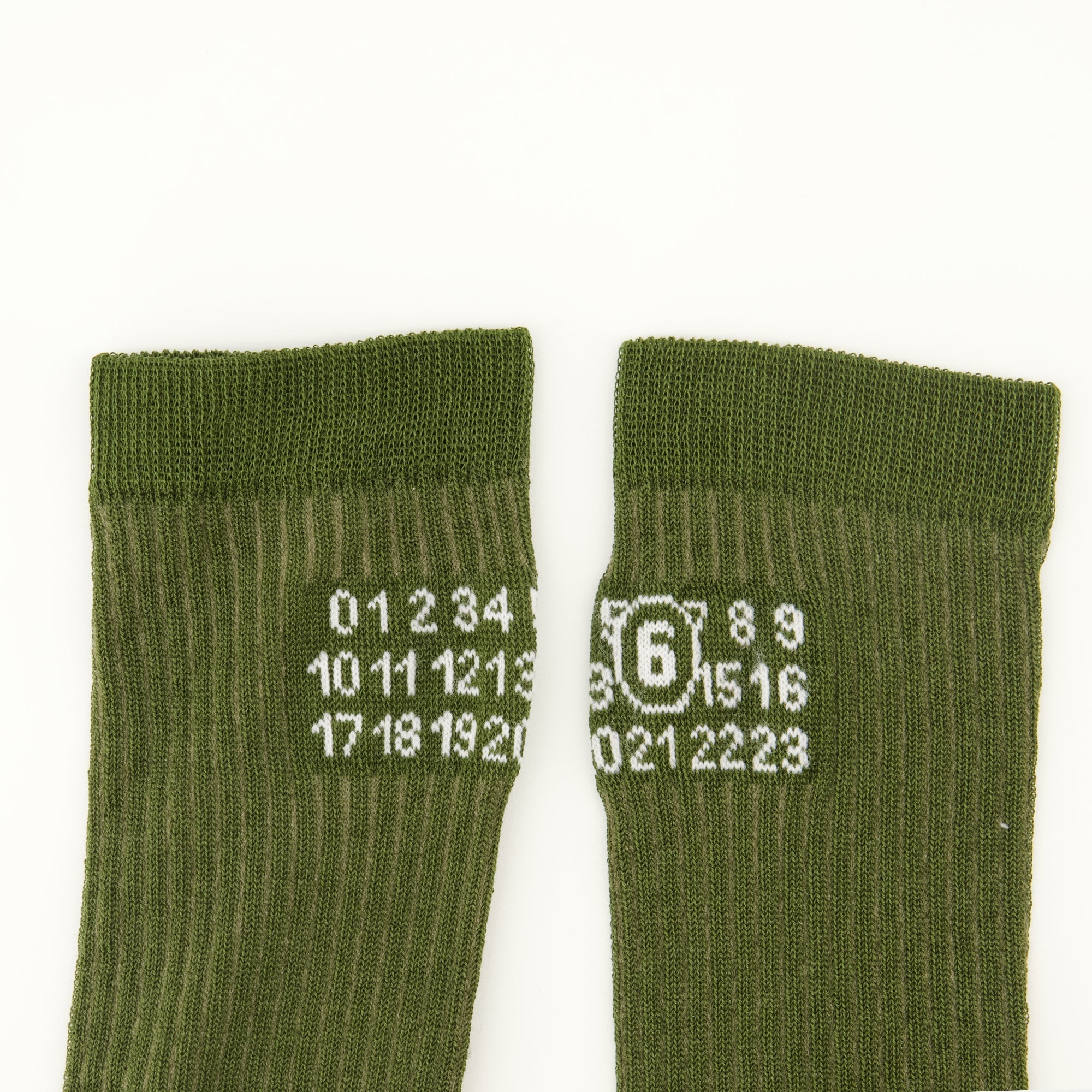 Bilde av numeriske kaki-sokker fra Mm6 for kvinner - Sesong Vår-Sommer 2026 - Detaljvisning 2