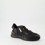 Image of Fendi Flow Sneakers by Fendi for Men - Season Spring-Summer 2025 - Front Right Three-Quarter View