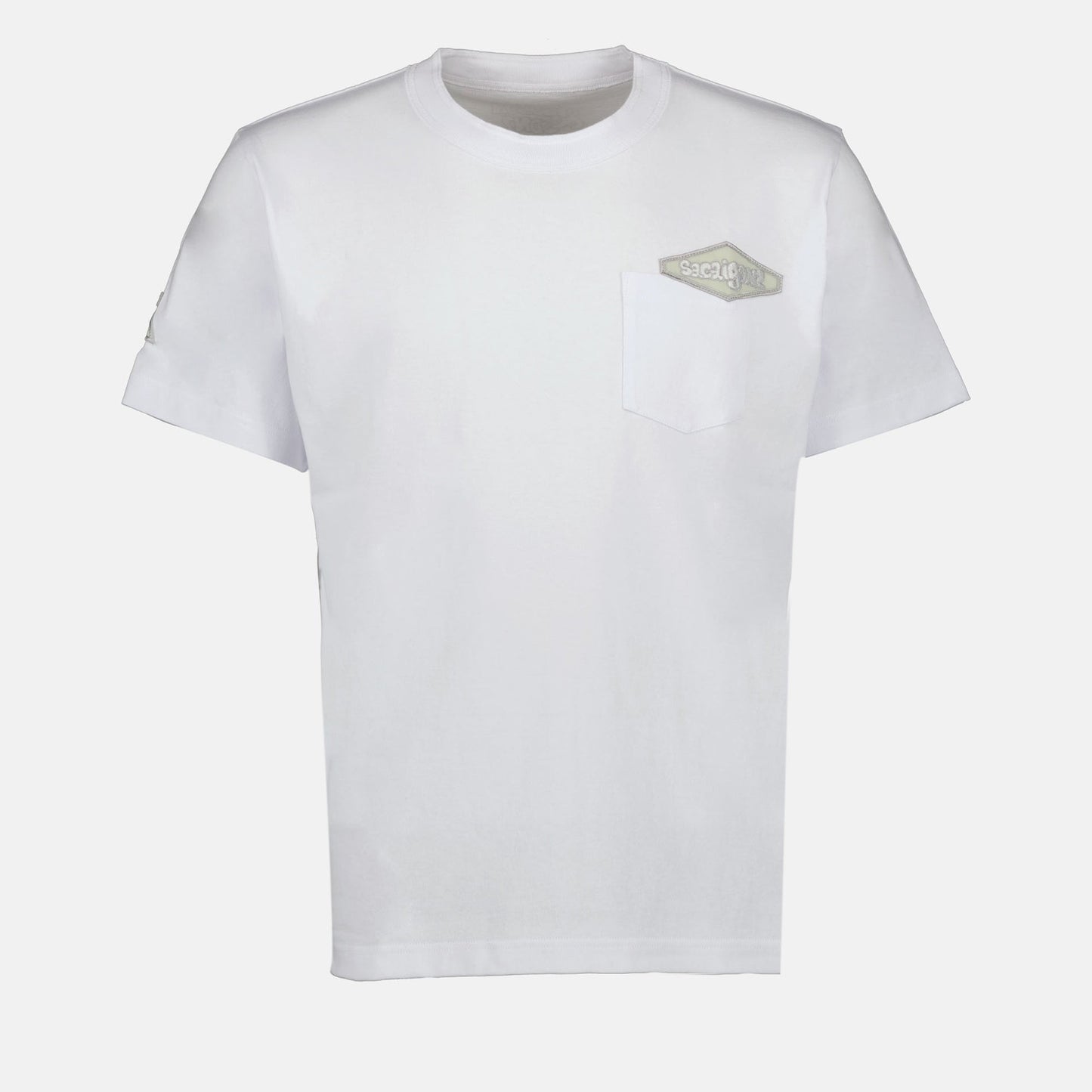   Luxury T-shirt, Sacai T-shirt, Logo T-shirt, Designer T-shirt, Autumn-Winter Collection  