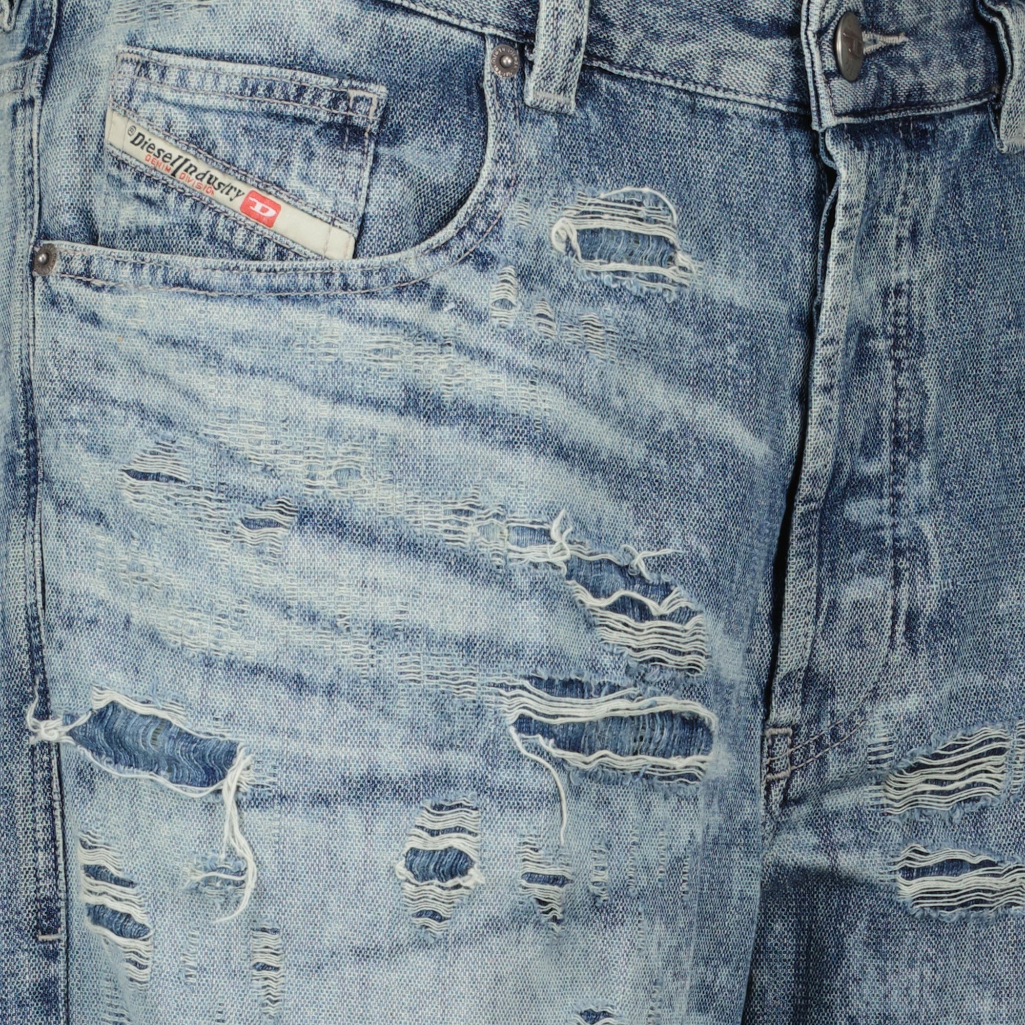 Diesel jeans, D-Macs 2024, denim trousers, men's jeans, light blue denim