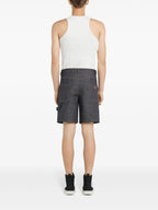 Immagine dei pantaloni corti Hammer Twill di Courrèges per Uomo - Stagione Primavera-Estate 2025 - Vista Dettaglio 6
