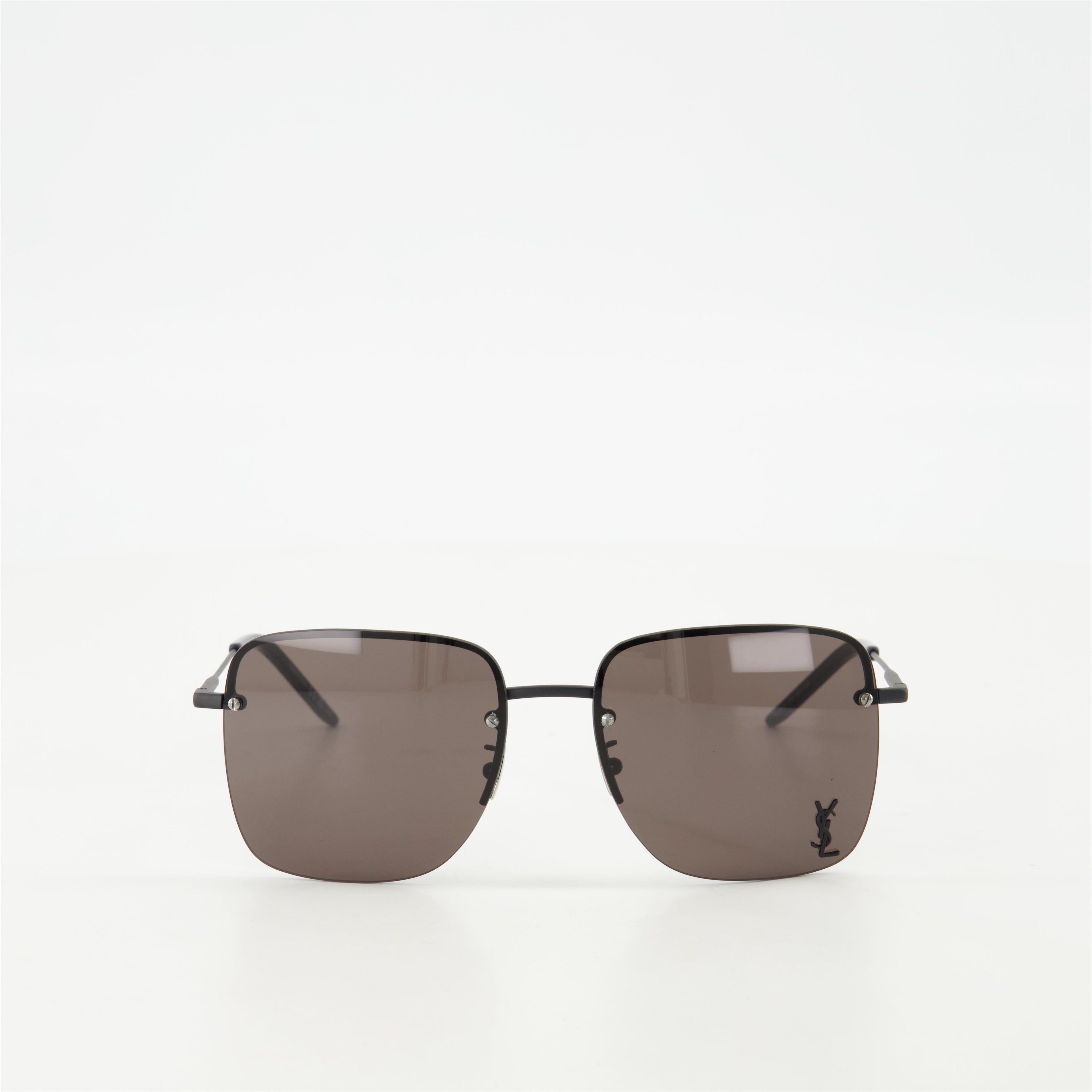 Brown sunglasses, SL 312 M, Saint Laurent sunglasses, UV protection, designer eyewear