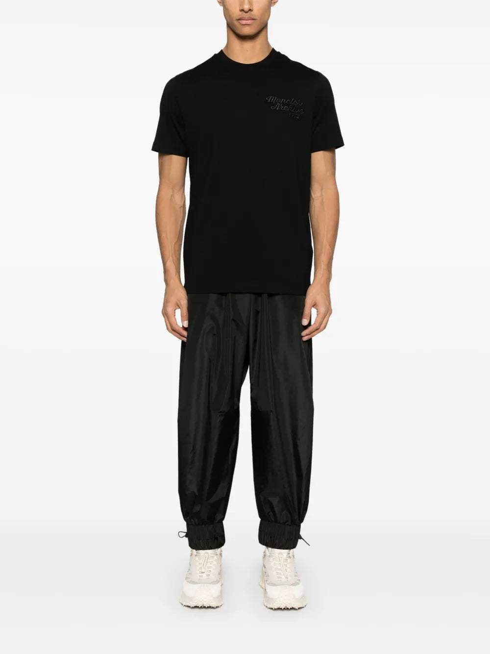 Black Embroidered Logo T-Shirt