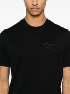Black Embroidered Logo T-Shirt