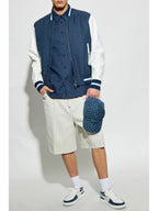 Image of Monogrammed Denim Shirt by Givenchy for Men - Season Spring-Summer 2025 - Back View