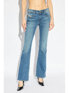 D-Ebbeyブルーブーツカットジーンズ