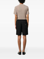Imagen de Pantalón Corto Negro de Ami PARIS para Hombres - Temporada Primavera-Verano 2025 - Detalle 6