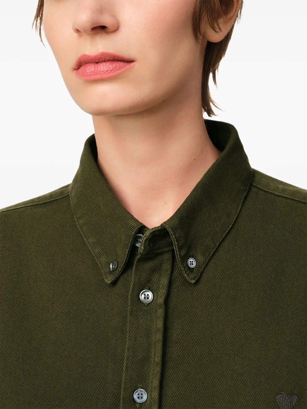 カーキ アミ・ド・クール シャツ