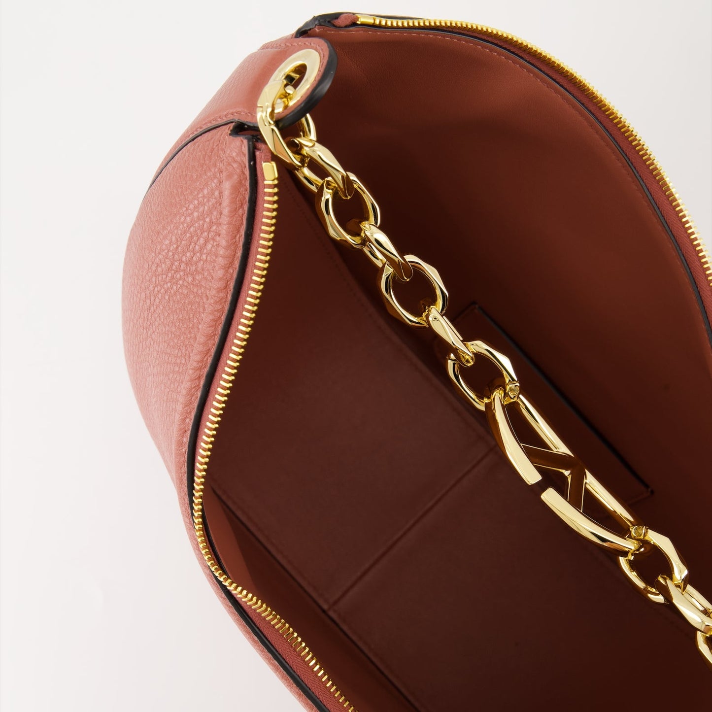 Valentino Garavani, VLogo Moon, Grained Leather Bag, Luxury Handbag, Designer Accessories