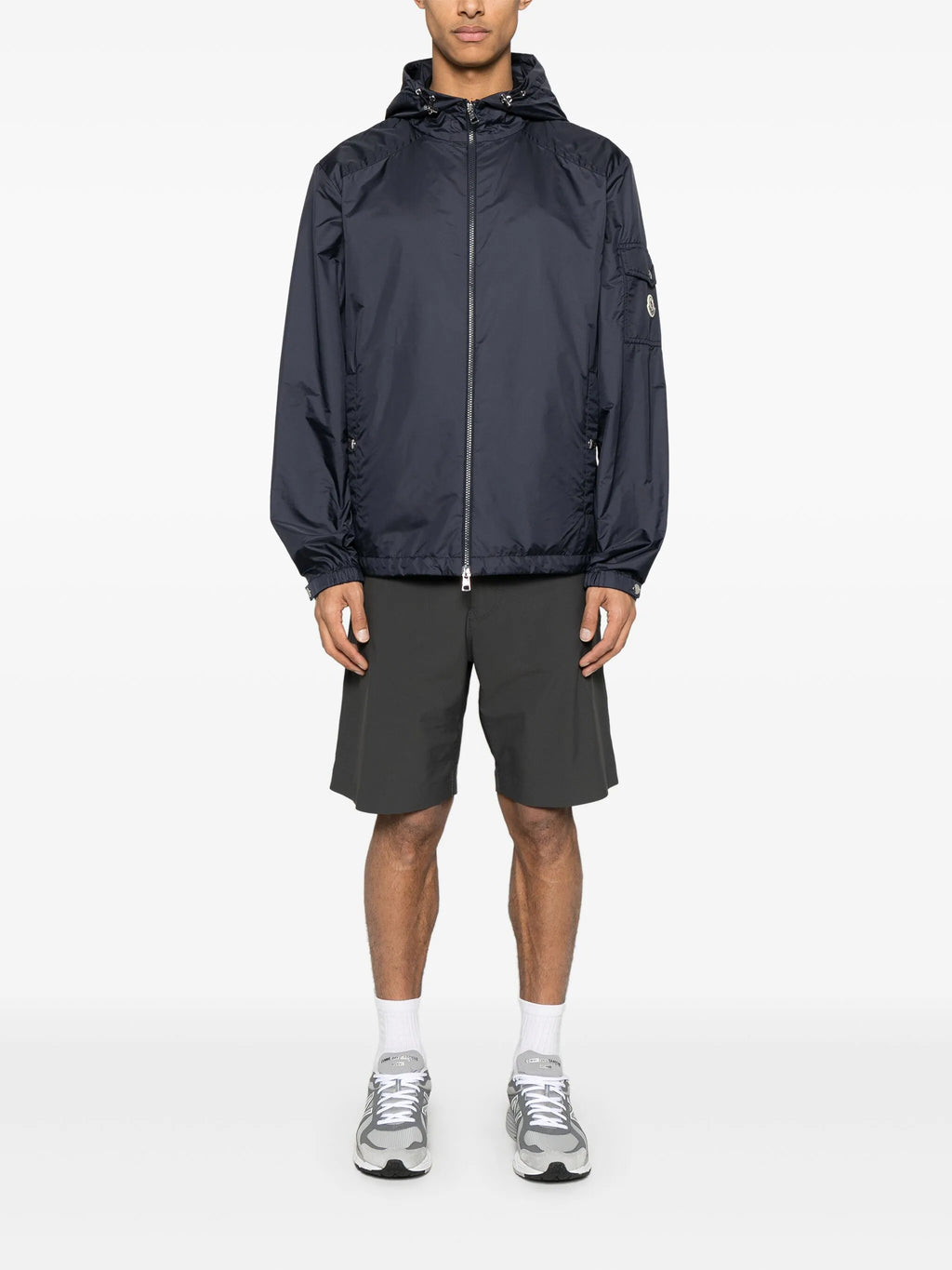 Image of Coupe-Vent Etiache Marine by Moncler for Men - Season Spring-Summer 2026 - Model View 1