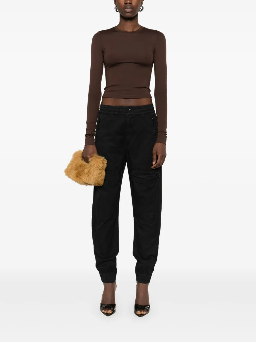 Black Cargo Jeans P-Ride-Q3