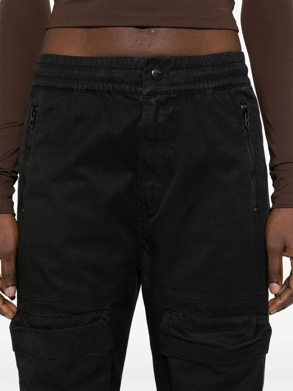 Black Cargo Jeans P-Ride-Q3
