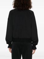 Image of Zip-Up Black Jacket by Moncler for Women - Season Spring-Summer 2025 - Detail View 6