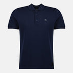 navy cotton polo fendi men 15618306015612
