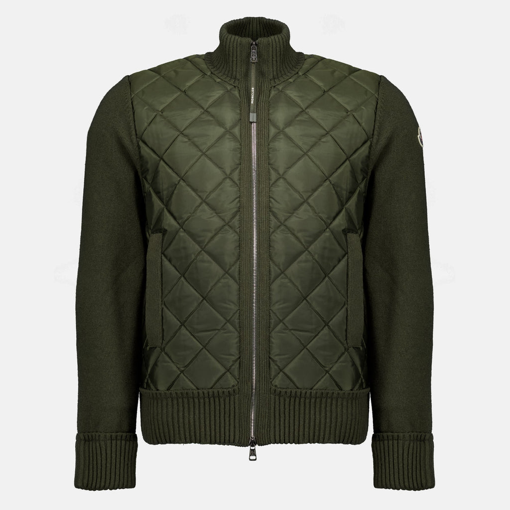 Cardigan Kaki Bi-Mat