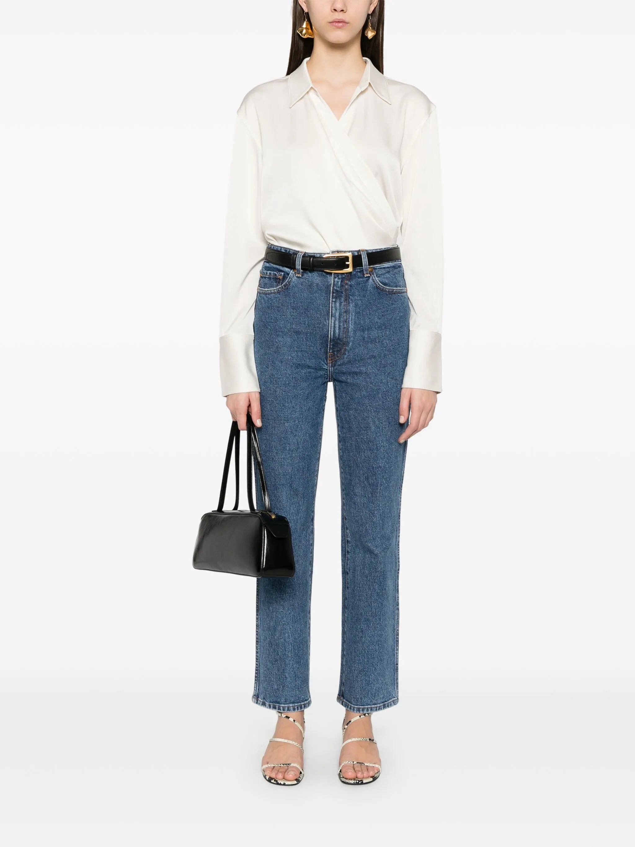 Image of Jean Abigail by Khaite for Women - Season Autumn-Winter 2025 - Model view 1