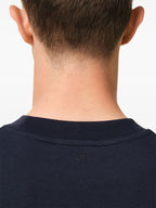 Ami Paris T-shirt, navy T-shirt, oversized T-shirt, cotton T-shirt, unisex fashion