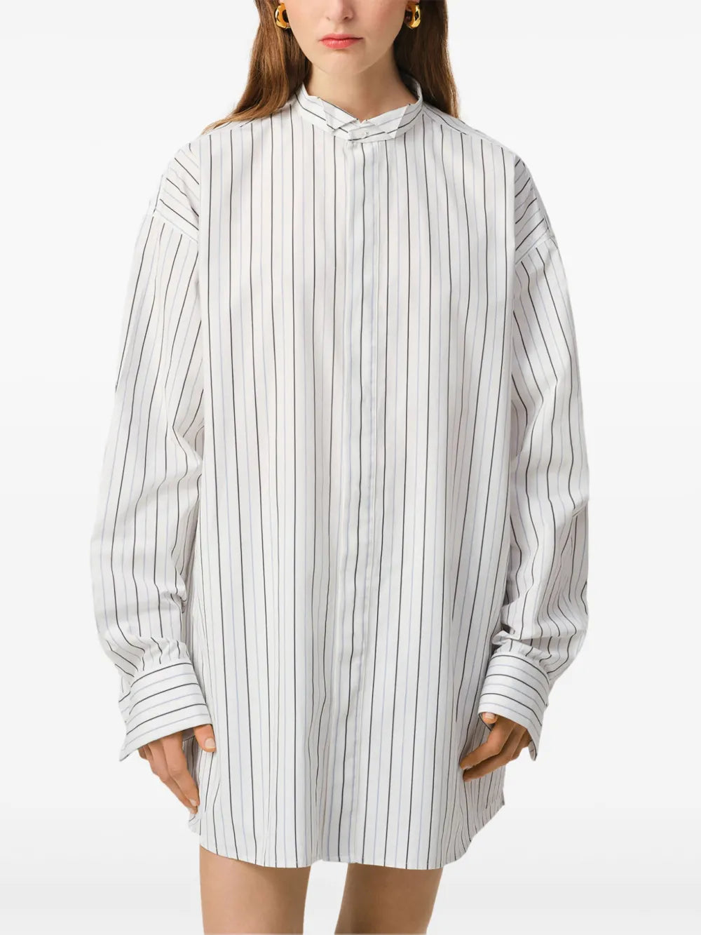 Oversized Striped Shirt