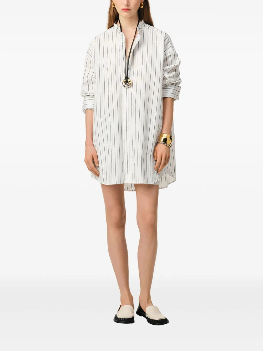 Oversized Striped Shirt